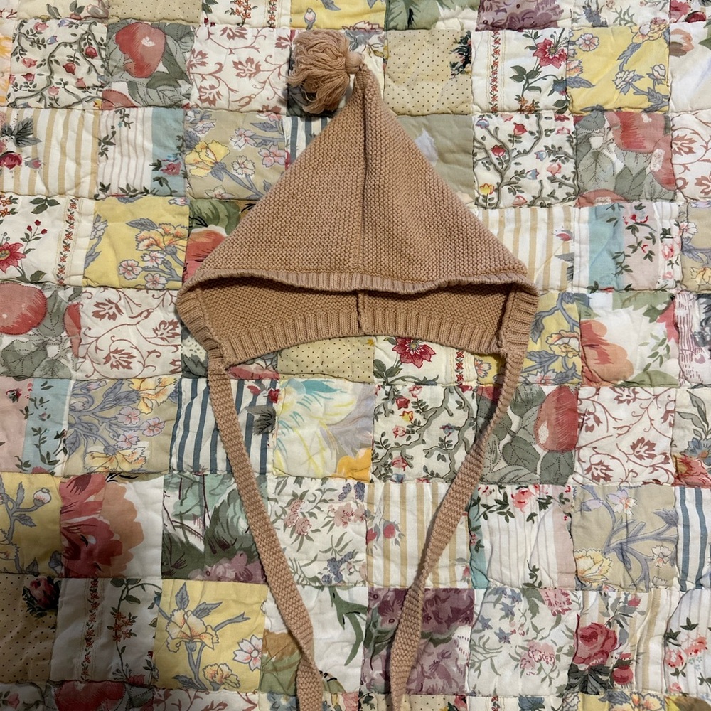 quincy mae sweater knit elf bonnet hat